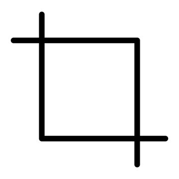 Crop Tool Icon