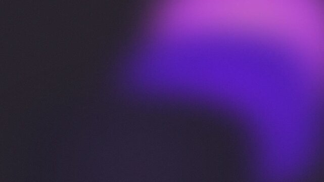 Abstract dark background with soft purple and violet light leak glow