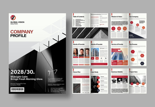 Company Profile Brochure Template