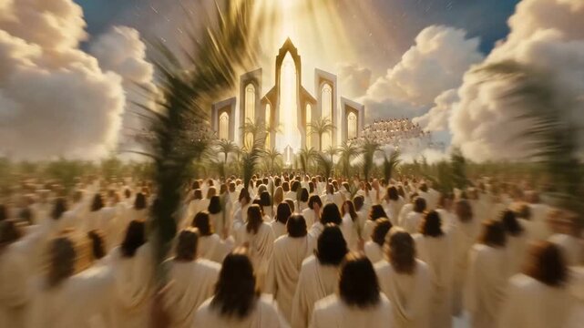 Vision of the Great Multitude Before God&rsquo;s Throne and the Lamb in the Book of Revelation