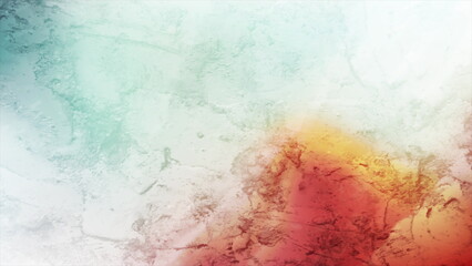 Obraz premium Blue and orange grunge concrete texture abstract background
