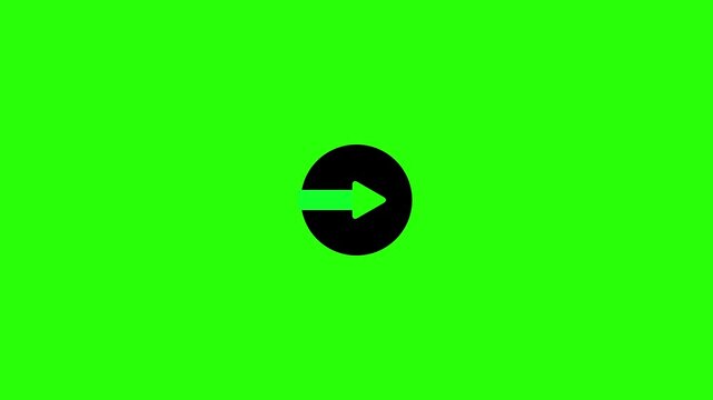 Animated Download Web Application icon completed concept on blue background.