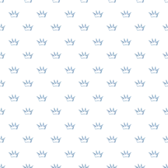 Simple elegant background with blue tiny crowns. © Lora