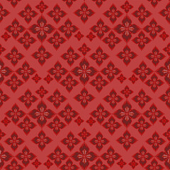 Fototapeta premium seamless damask pattern
