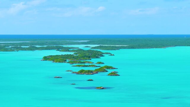 Turks Caicos Islands Aerial 4k