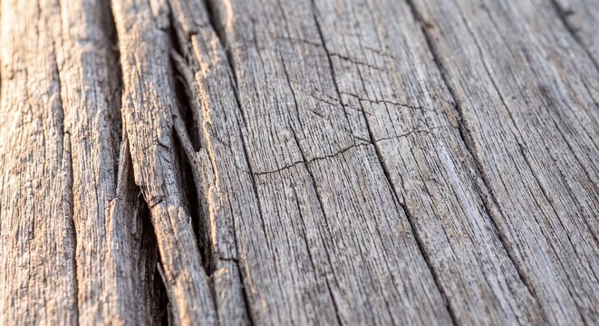 Weathered grey driftwood plank grain texture