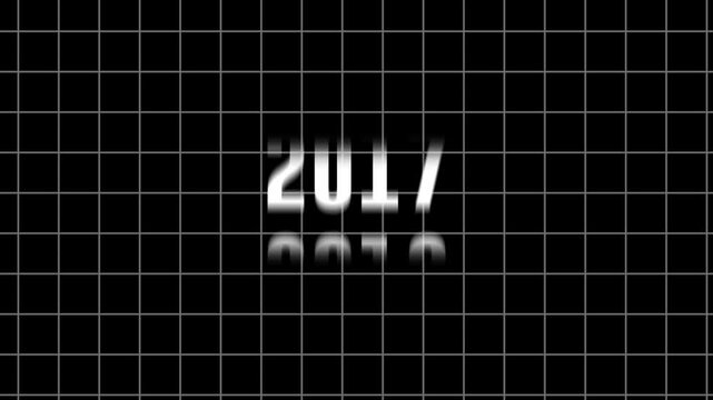2000 to 2027 New Year Timeline, Dynamic Scrolling Year Counter Animation for Future and Era Progression