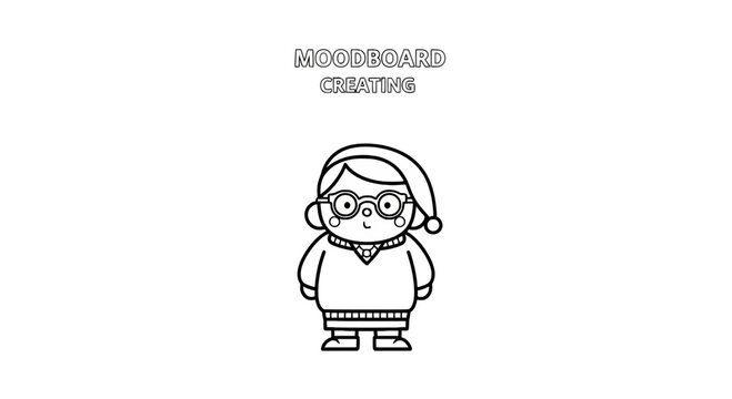 Cartoon Christmas Elf Character Design.