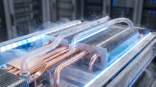 High performance liquid cooling system for computer hardware with computer hardware processor technology electronics circuits