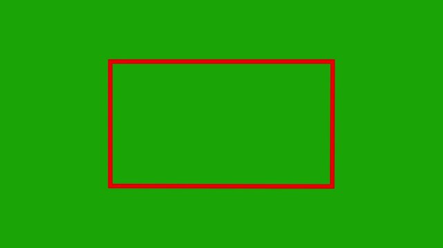 line marker Green Screen with drawing effect. Maker Circle Loopable with transparent background. circle drawn, red marker pen style, doodle red circle marker and underline stroke,