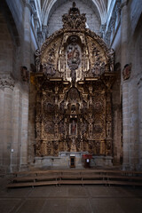 Fototapeta premium catedral cristiana de Tui en Galicia España monumento histórico