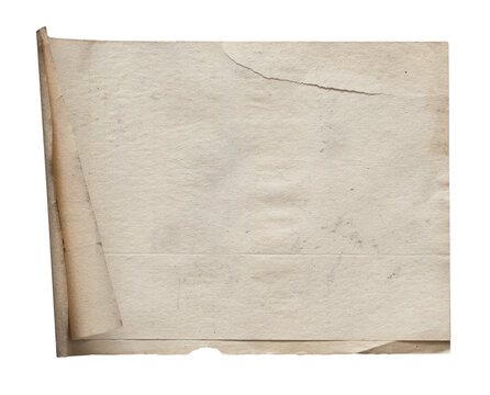 Vintage Paper Texture with Torn Edge Details