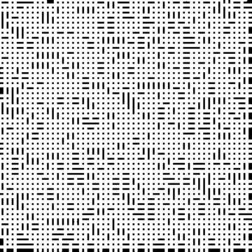Trame de lignes g&eacute;om&eacute;triques parall&egrave;les et entrecrois&eacute;es en noir et blanc