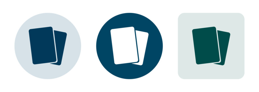 Football referee cards icon representing match fouls and officiating