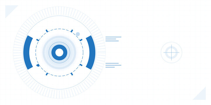 Abstract digital interface design with displays minimalist digital