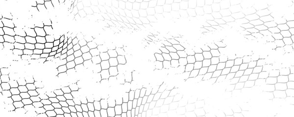 Mesh texture for fishing nets. Grunge pattern for sportswear or soccer goal, volleyball net, basketball hoop, hockey, athletics. Mesh background © Qiana