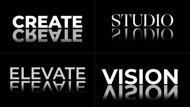 Bold Text Animation