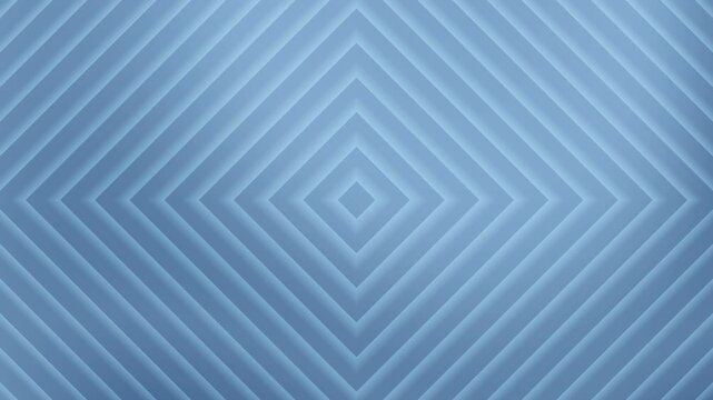 Blue Abstract Background with Geometric Diamond Pattern and Smooth Gradient Design
