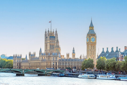 The Palace of Westminster in London City, United Kingdom