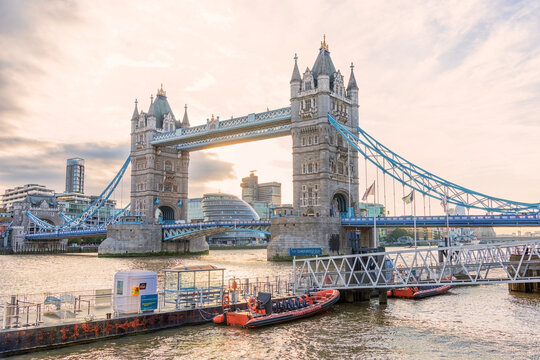 Tower Bridge in London City