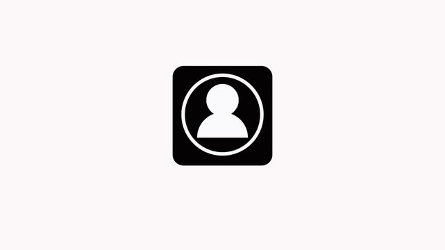Colorful User Profile Icons Set