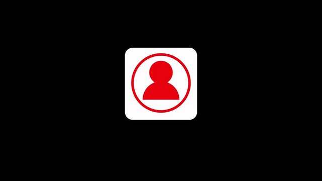Colorful User Profile Icons Set