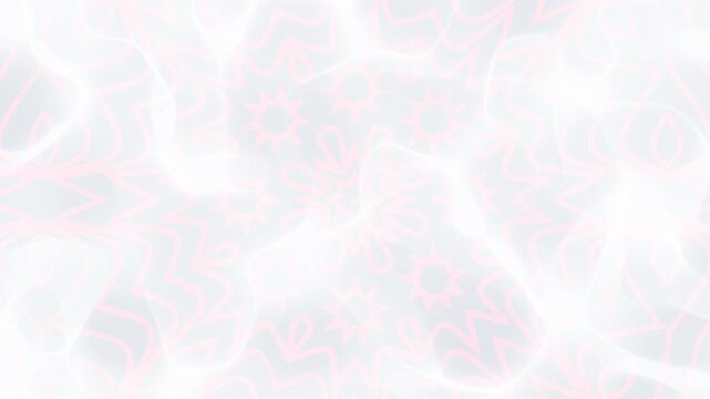 abstract white grey gradient background with soft flowing light pink geometric pattern and intricate lace design. Suitable for digital backgrounds, invitations, and elegant branding.