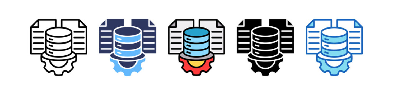 Data Modeling multiple icon