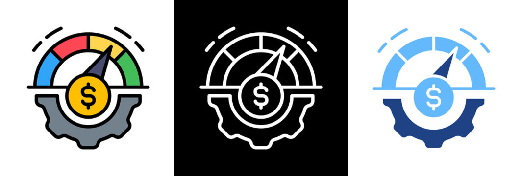 Business Performance triplestyle icon