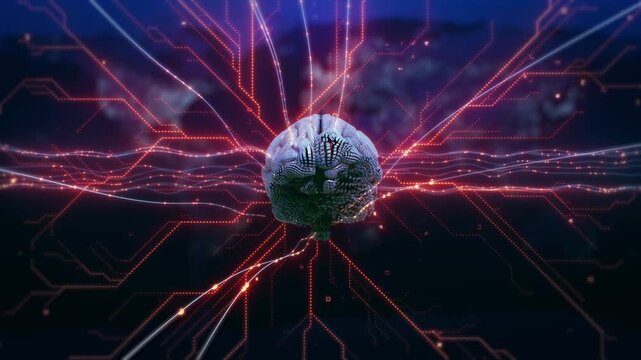 Artificial Intelligence Brain Evolution with Neural Energy Connections 4K