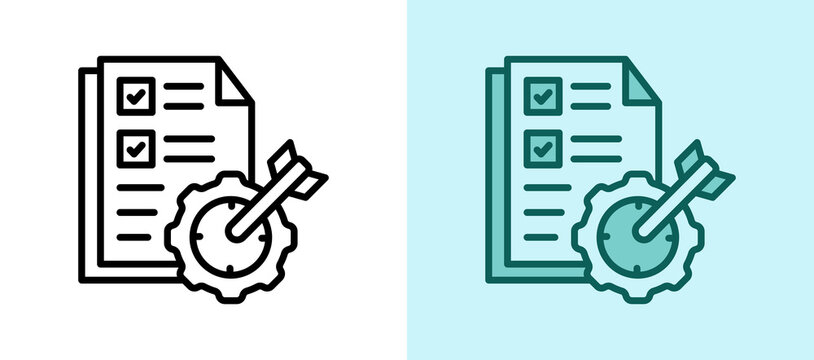 Effective Scheduling whiteblue icon
