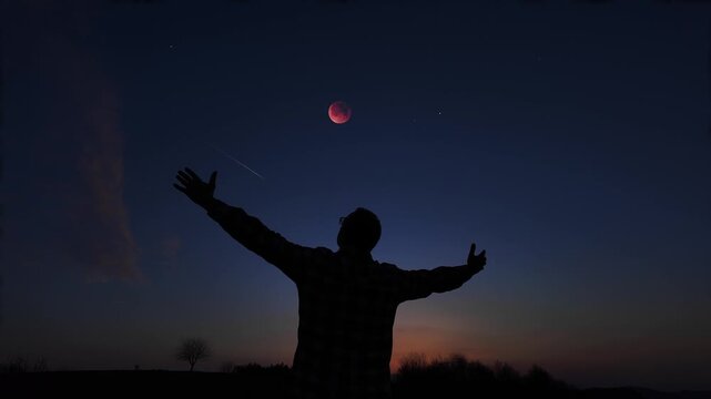 Amateur astronomer enjoying observing stars, planets, Moon and other celestial objects.