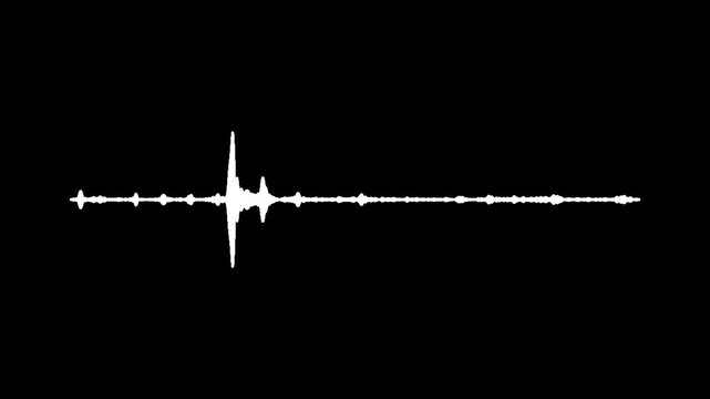 Energetic bass boosted audio spectrum visualizer animation, glowing neon soundwave lines for club music promotion, dynamic sound waveform frequency on black screen background vfx video, 4k video,