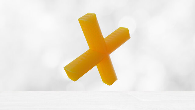 3D Plastic Shape 20