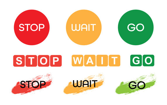 go wait stop sign