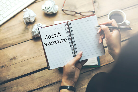white paper with joint venture text