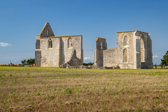 Abbey des Chateliers ruins on Ile de Re