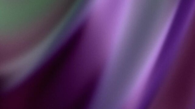 Abstract purple gradient folds flowing smoothly through minimalist digital space with lo-fi grainy texture and cinematic shadows