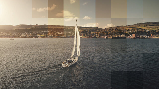 Premium Overlays Mosaic 3 &ndash; Pixel Mosaic Effects, Digital Tile Overlays and Abstract Geometric Visual Style for Video Editing and Motion Graphics