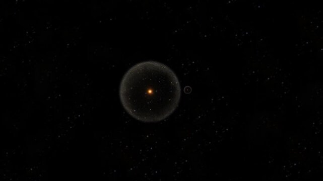 Oort cloud and space