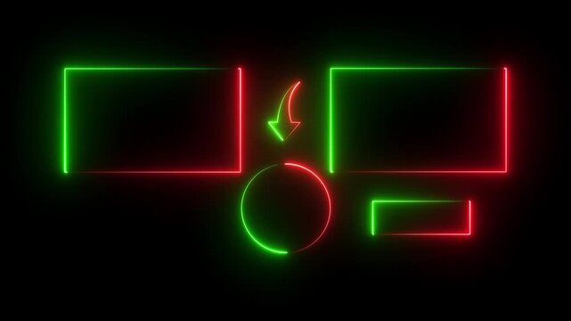 Subscribe button and outro for gaming and video channels Youtube End screen animation on a transparent background. motion graphic of subscribe concept.