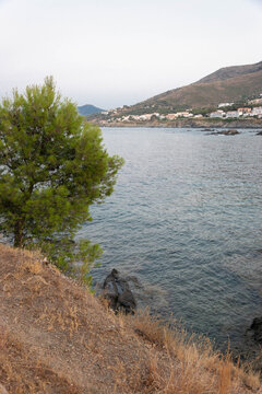 Mediterranean landscape of Europe, LLan&ccedil;&agrave;, Girona, Spain.