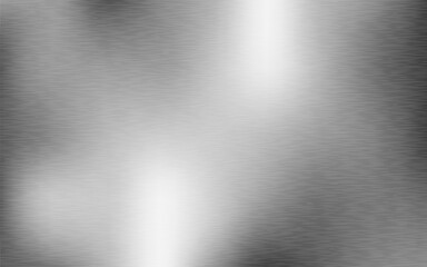 Fototapeta premium Steel, Silver Gradient Texture, Brushed Metal