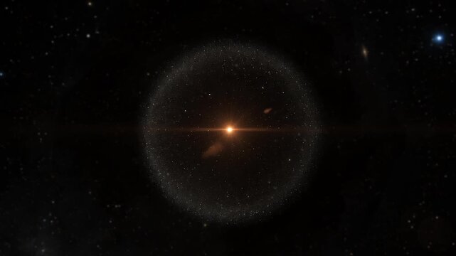 Oort cloud and space