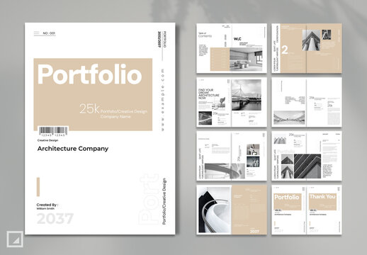 Architecture Portfolio Layout