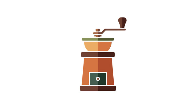 Vintage manual coffee grinder machine 27.