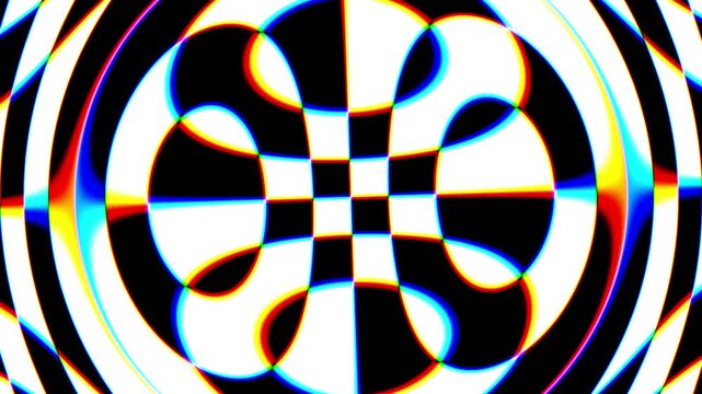 Checkerboard design animation