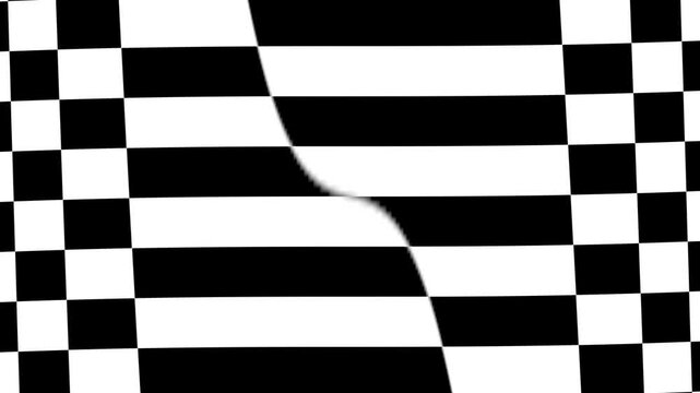 Checkerboard design animation