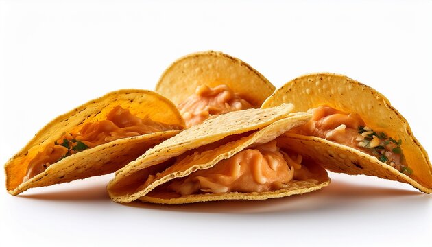 Tostada Shells On White