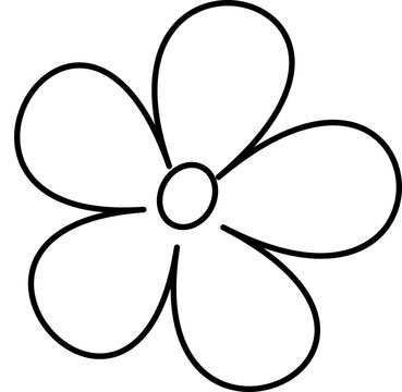 Groovy hippy daisy flowers